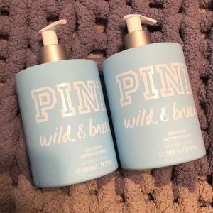 PINK wild and breezy lotion